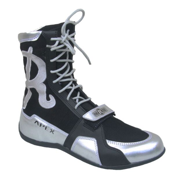 RSSHOE12BK-SV-11-Ringside Apex Elite Boxing Shoes