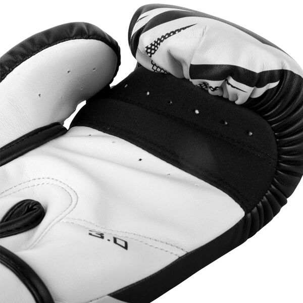 VE-03525-108-10-Venum Challenger 3.0 Boxing Gloves - Black/White