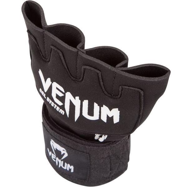 VE-0181-Venum &quot;Kontact&quot; Gel Glove Wraps - Black