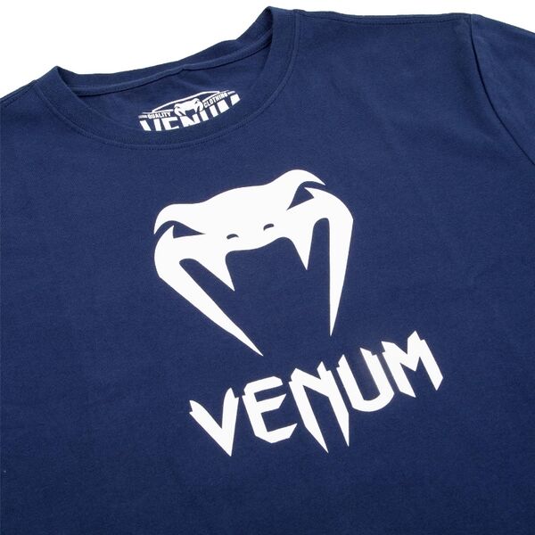 VE-03526-018-M-Venum Classic T-shirt - Navy Blue