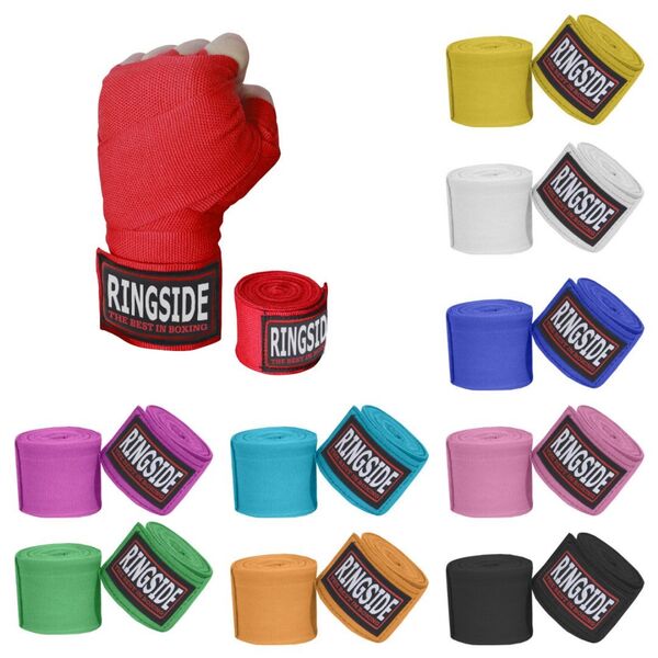 RSMHW10 BLACK-Professional boxing hand wraps