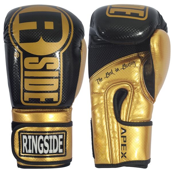 RSFTG1 GD/BK S/M-Ringside Apex Bag Gloves