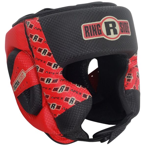 RSAPEXHG BK/RD L/X-Ringside Apex Training Headgear