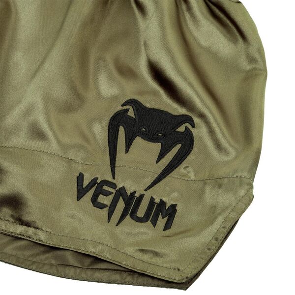 VE-03813-200-L-Venum Muay Thai Shorts Classic - Khaki/Black