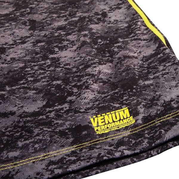 VE-02981-111-XS-Venum Tramo Rashguard - Short Sleeves - Black-Yellow