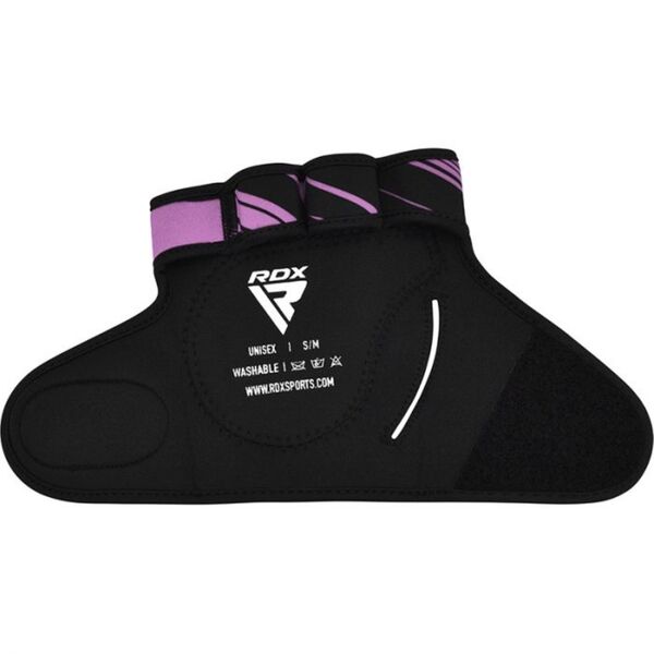 RDXWGN-R1PR-XS/S-Weight Lifting Gloves R1 Purple Short Strap-Xs/S