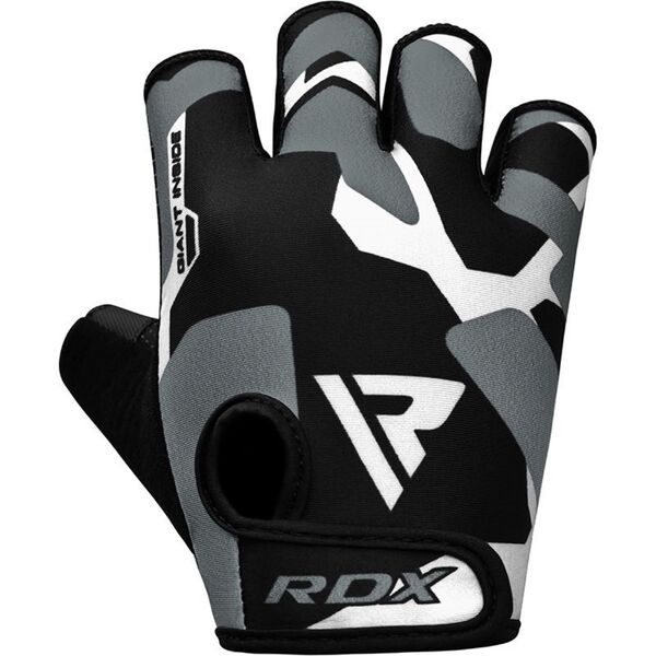 RDXWGS-F6G-M-Gym Gloves Sumblimation F6 Gray-M