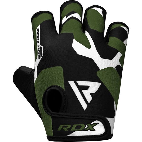 RDXWGS-F6GN-M-Gym Gloves Sumblimation F6 Black/Green-M