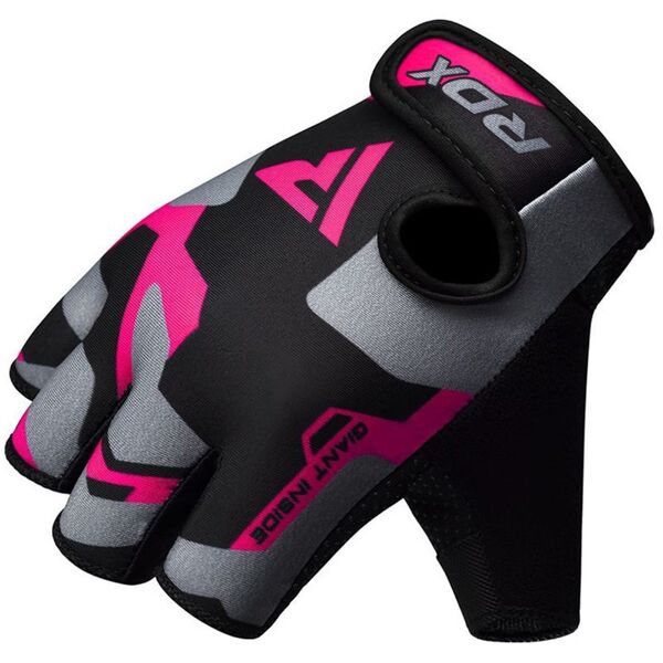 RDXWGS-F6P-L-Gym Gloves Sumblimation F6 Pink-L