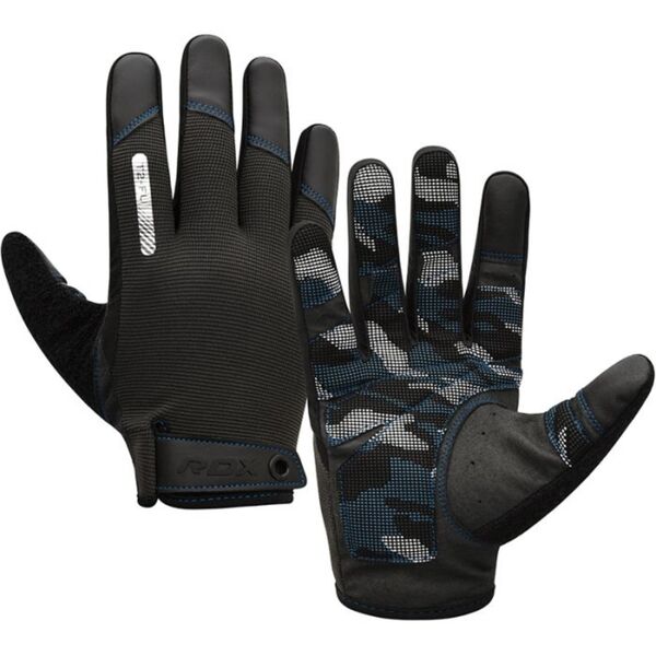 RDXWGA-T2FU-M-Gym Training Gloves T2 Full Blue-M