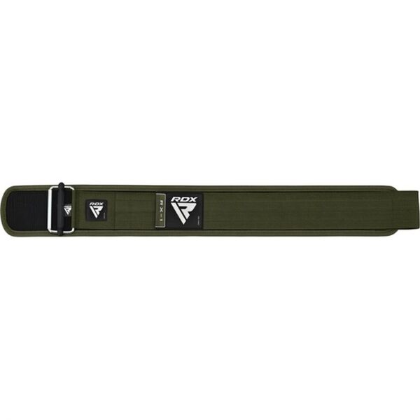 RDXWBS-RX1AG-XL-Weight Lifting Strap Belt Rx1 Army Green-XL