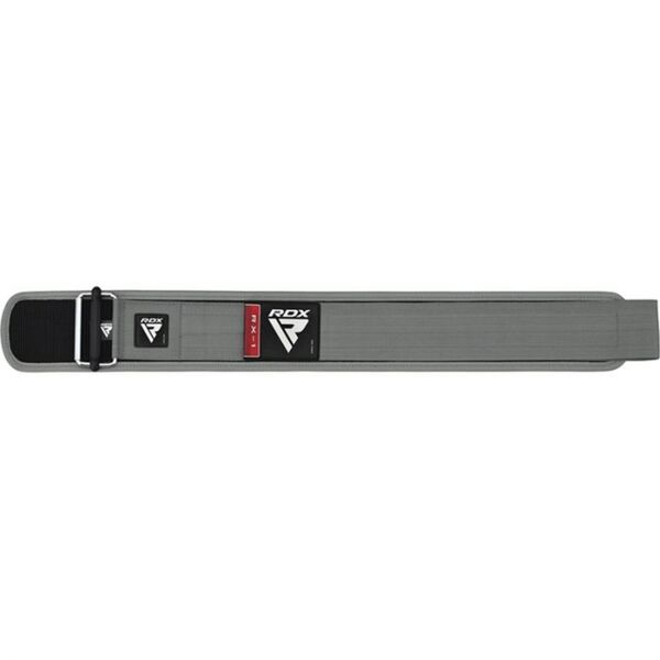 RDXWBS-RX1G-L-Weight Lifting Strap Belt Rx1 Gray-L