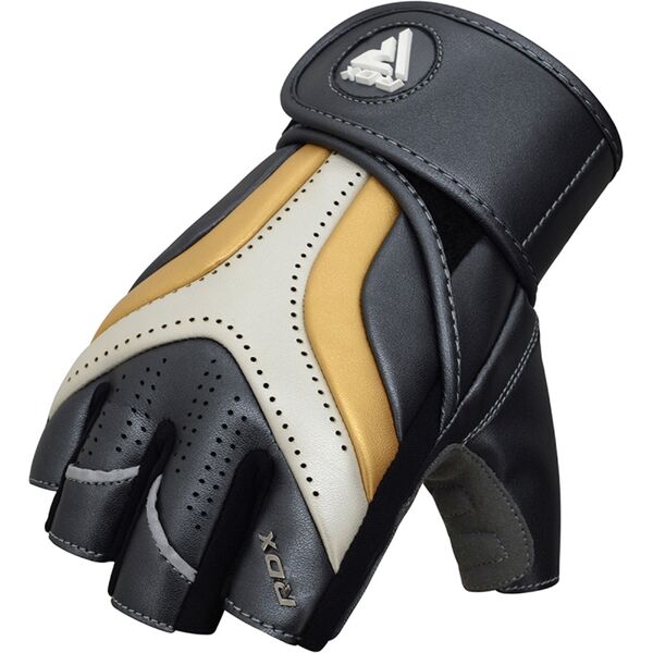 RDXWGR-T17GL-XL-Gym Gloves Aura T-17 Golden