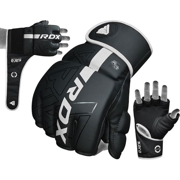 RDXGGR-F6MW-L-Grappling Gloves F6 Matte White-L
