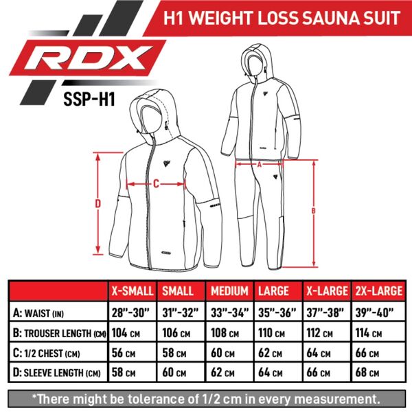 RDXSSP-H1P-S-Clothing Sauna Suit H1 Pink-S