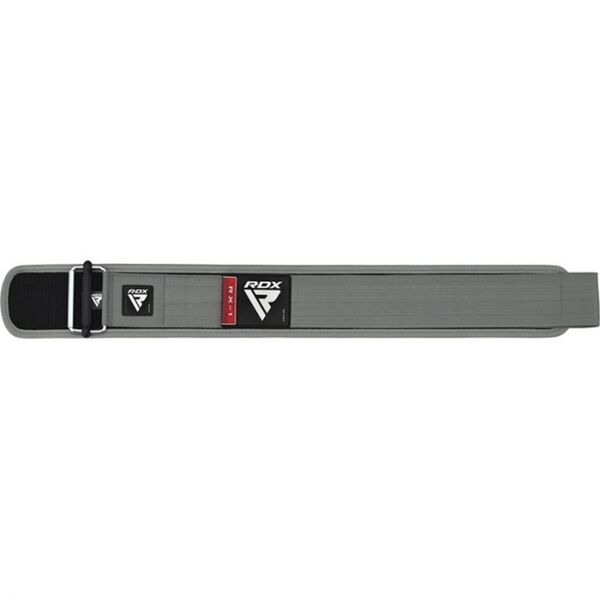 RDXWBS-RX1G-XL-Weight Lifting Strap Belt Rx1 Gray-XL