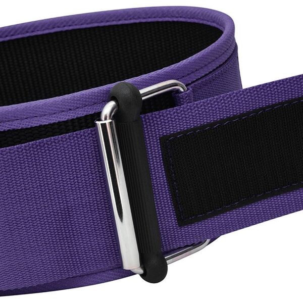 RDXWBS-RX1PR-M-Weight Lifting Strap Belt Rx1 Purple-M