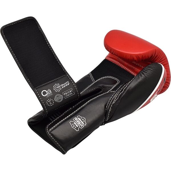 RDX RDX T9 Ace Leather Boxing Gloves RDXBGL T9R 12OZ
