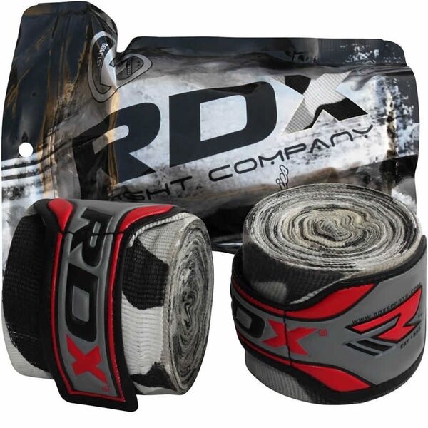 RDXHWX-RC-Hand Wraps Camo Gray Plus