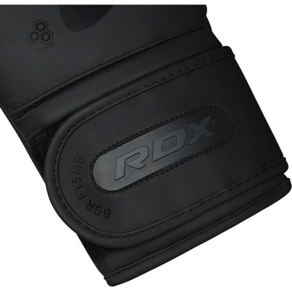 RDXBGR-F15MB-14OZ-Boxing Glove F15 Matte Black-14OZ