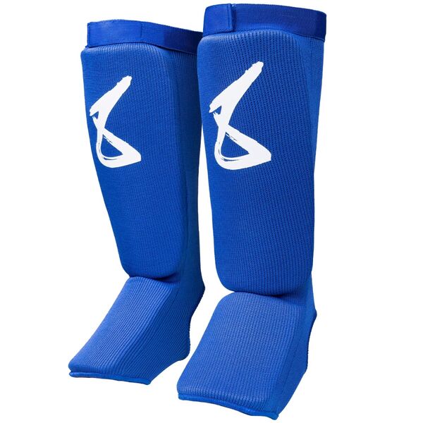 8W-8450015-1-8 WEAPONS Shinguards, S8, blue, S/M