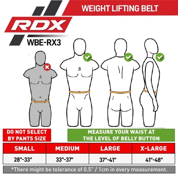 RDXWBE-RX3AG-L-Weight Lifting Belt Eva Curve Rx3 Army Green-L