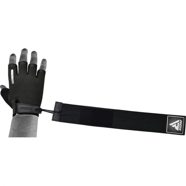 RDXWGA-T2HB-S-Gym Training Gloves T2 Half Black-S