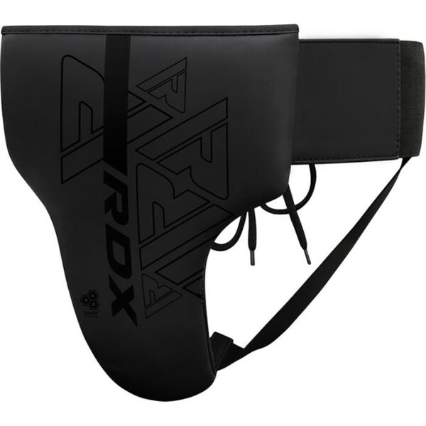 RDXGDR-F6MB-XL-Groin Guard Rex F6 Matte Black-XL