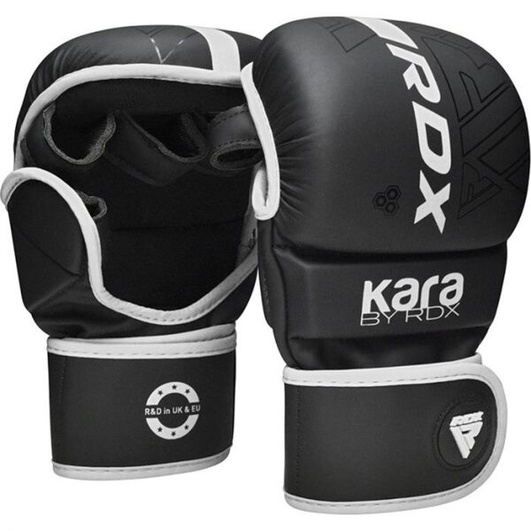 RDXGSR-F6MW-S/M+-Grappling Gloves Shooter F6 Matte White Plus-S/M