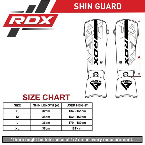 RDXSGR-F6MR-L-Shin Instep F6 Matte Red-L