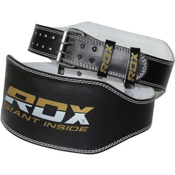 RDXWBS-6RB-2XL-RDX 6 Inch Padded Leather Weightlifting Fitness Gym Belt