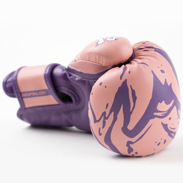 8W-8600002-4-8 WEAPONS Kids Boxing Glove - Jenny pink 8 Oz