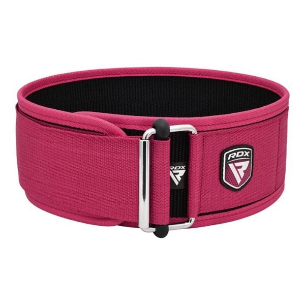 RDXWBS-RX1P-M-Weight Lifting Strap Belt Rx1 Pink-M