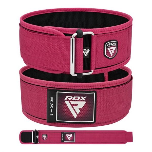 RDXWBS-RX1P-M-Weight Lifting Strap Belt Rx1 Pink-M