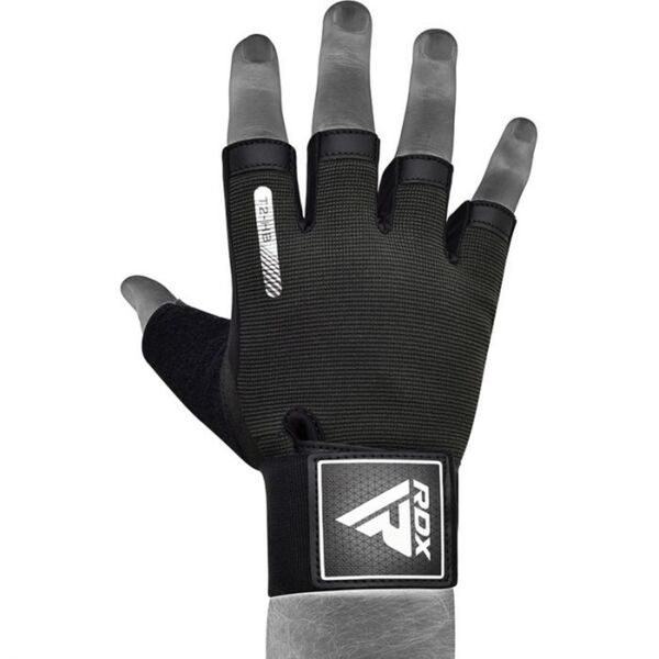 RDXWGA-T2HB-M-Gym Training Gloves T2 Half Black-M