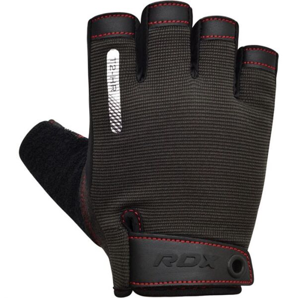 RDXWGA-T2HR-L-Gym Training Gloves T2 Half Red-L