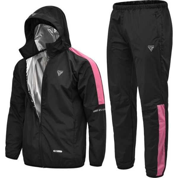 RDXSSP-H1P-M-Clothing Sauna Suit H1 Pink-M