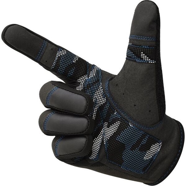 RDXWGA-T2FU-L-Gym Training Gloves T2 Full Blue-L