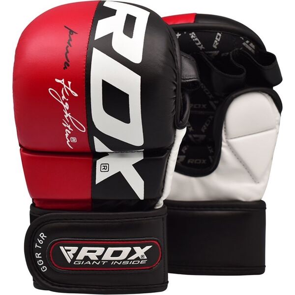 RDXGGR-T6R-XL-Grappling Glove Rex Red T6 Plus-XL