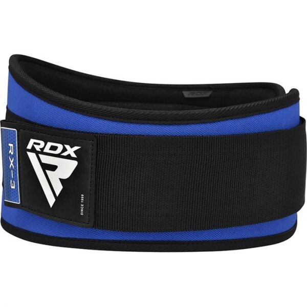 RDXWBE-RX3U-M-Weight Lifting Belt Eva Curve Rx3 Blue-M