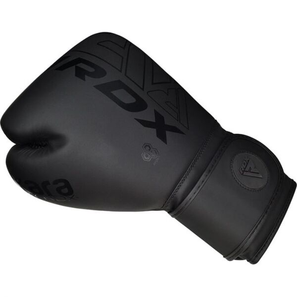 RDXBGR-F6MB-10OZ-Boxing Gloves F6 Matte Black-10OZ