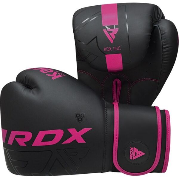 RDXBGR-F6MP-8OZ-Boxing Gloves F6 Matte Pink-8OZ