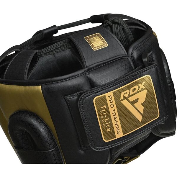 RDXHGM-PTTL2G-S-Head Guard Mark Pro Training Tri Lira 2