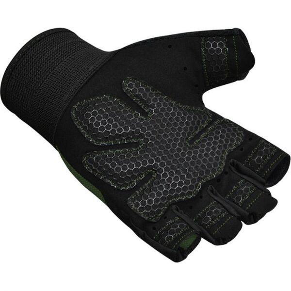 RDXWGA-W1HA-L-Gym Weight Lifting Gloves W1 Half