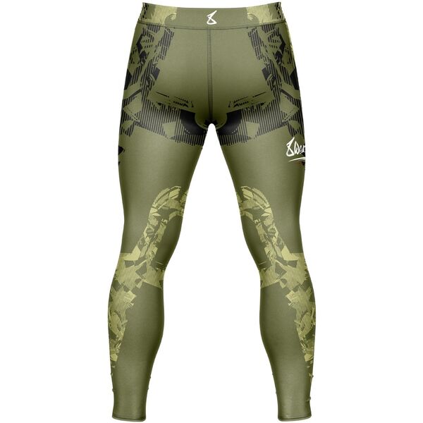 8W-8040002-1-8 WEAPONS Compression Pants, Hit 2.0, olive-black, S