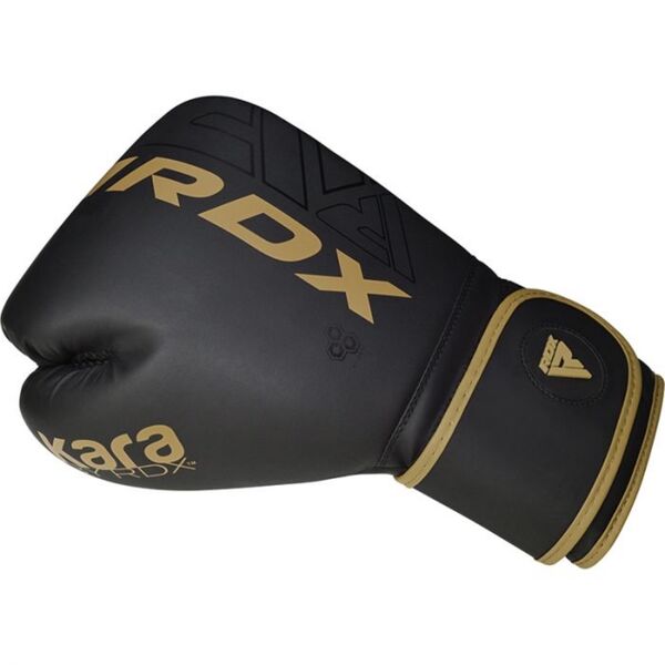 RDXBGR-F6MGL-12OZ-Boxing Gloves F6 Matte Golden-12OZ