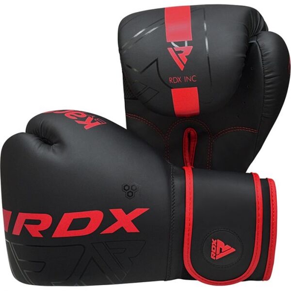 RDXBGR-F6MR-6OZ-Boxing Gloves F6 Matte Red-6OZ