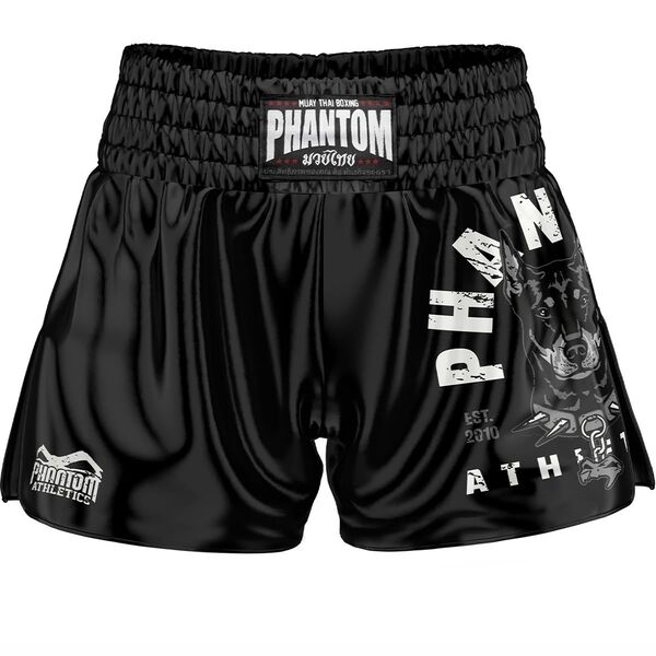 PHSHO2813-S-Muay Thai Shorts Dobermann