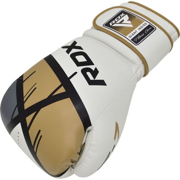 RDXBGR-F7GL-16OZ-Boxing Glove Bgr-F7 Golden-16OZ