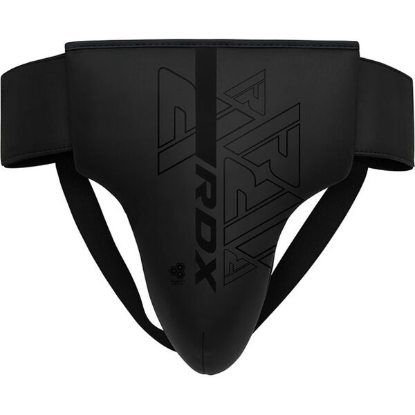 RDXGDR-F6MB-XL-Groin Guard Rex F6 Matte Black-XL